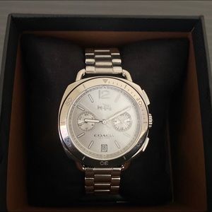 COACH SILVER WATCH